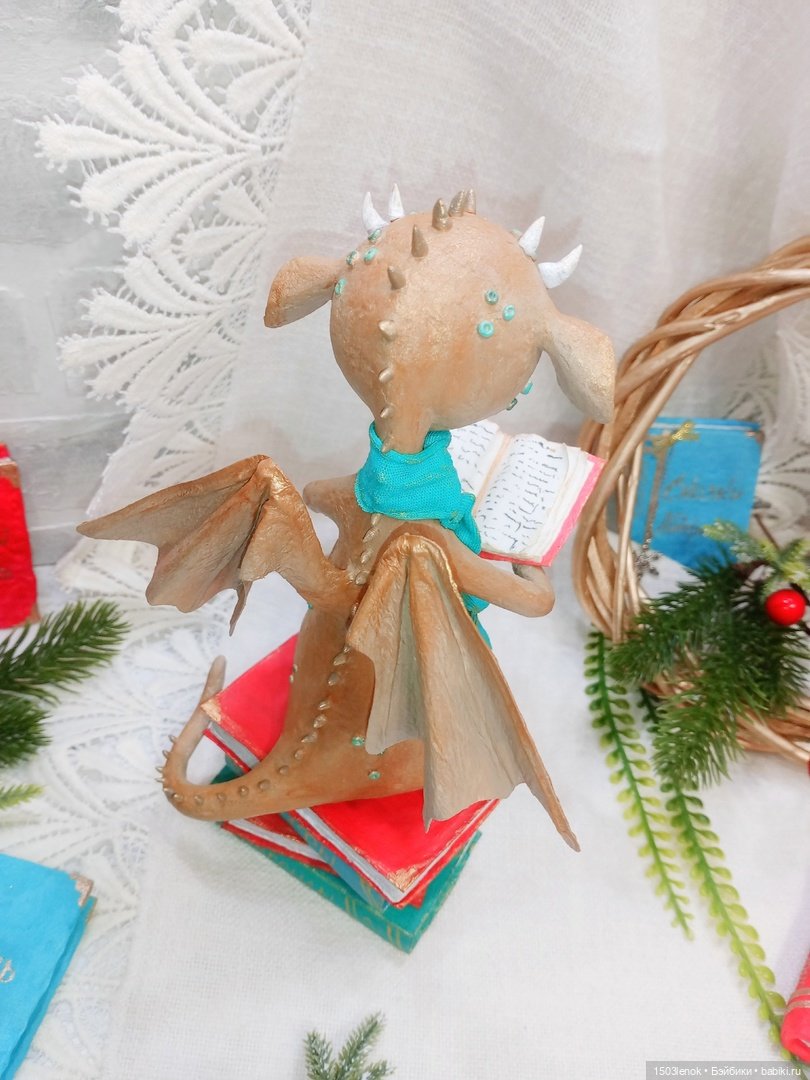 Книгочей — Лепка авторских игрушек и папье (фото 10)