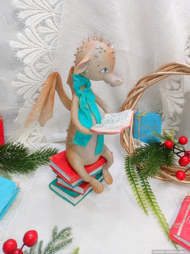 Книгочей — Лепка авторских игрушек и папье (фото 6)