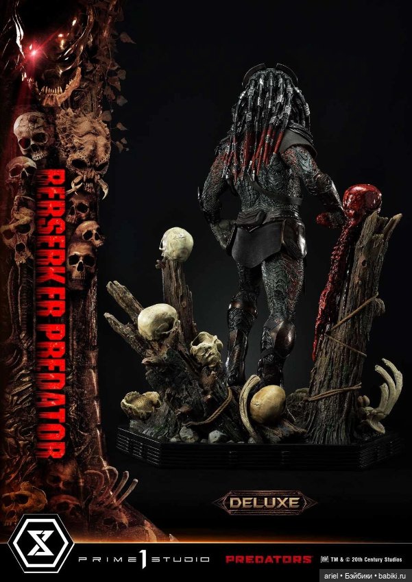 Prime 1 Studio анонсировали статую Хищника-Берсерка по мотивам фильма «Хищники» (фото 3)