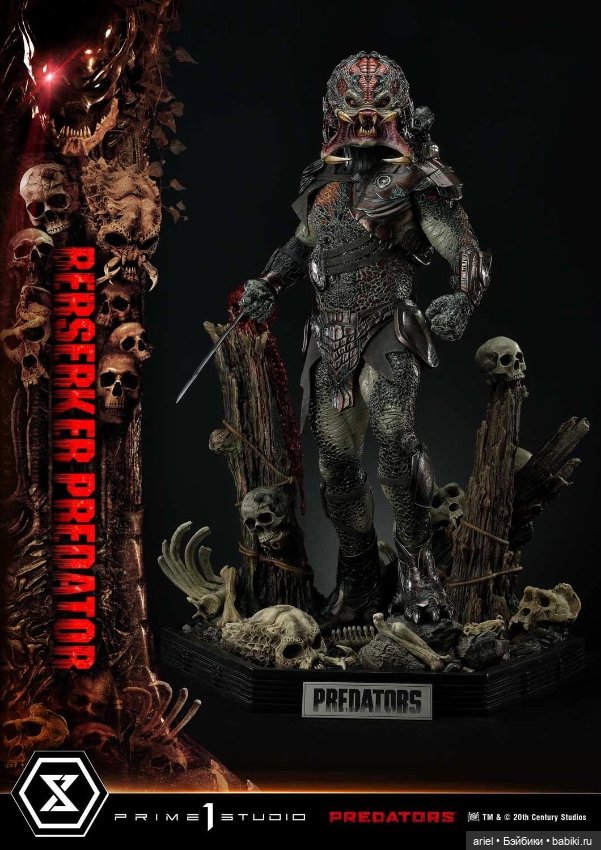 Prime 1 Studio анонсировали статую Хищника-Берсерка по мотивам фильма «Хищники» (фото 2)