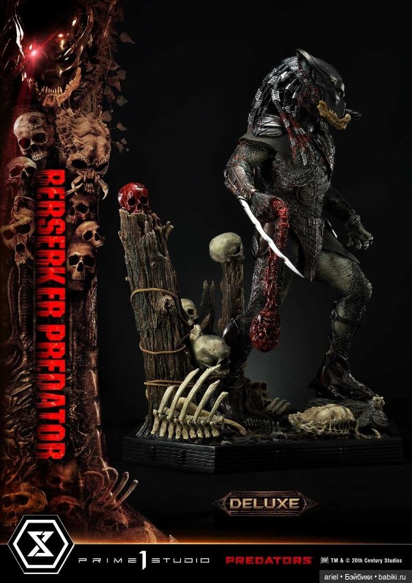 Prime 1 Studio анонсировали статую Хищника-Берсерка по мотивам фильма «Хищники» (фото 4)