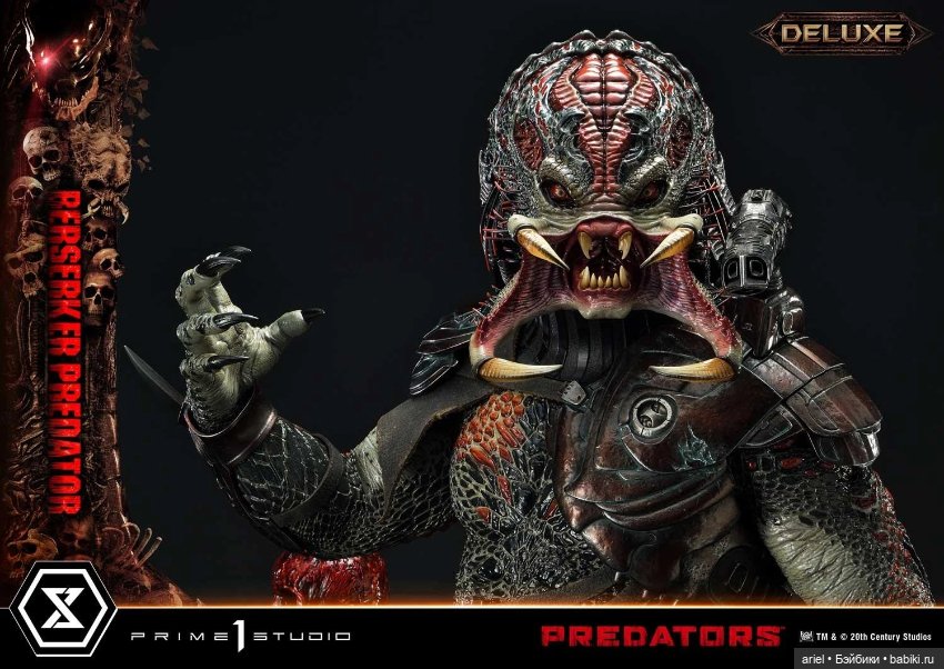 Prime 1 Studio анонсировали статую Хищника-Берсерка по мотивам фильма «Хищники» (фото 5)