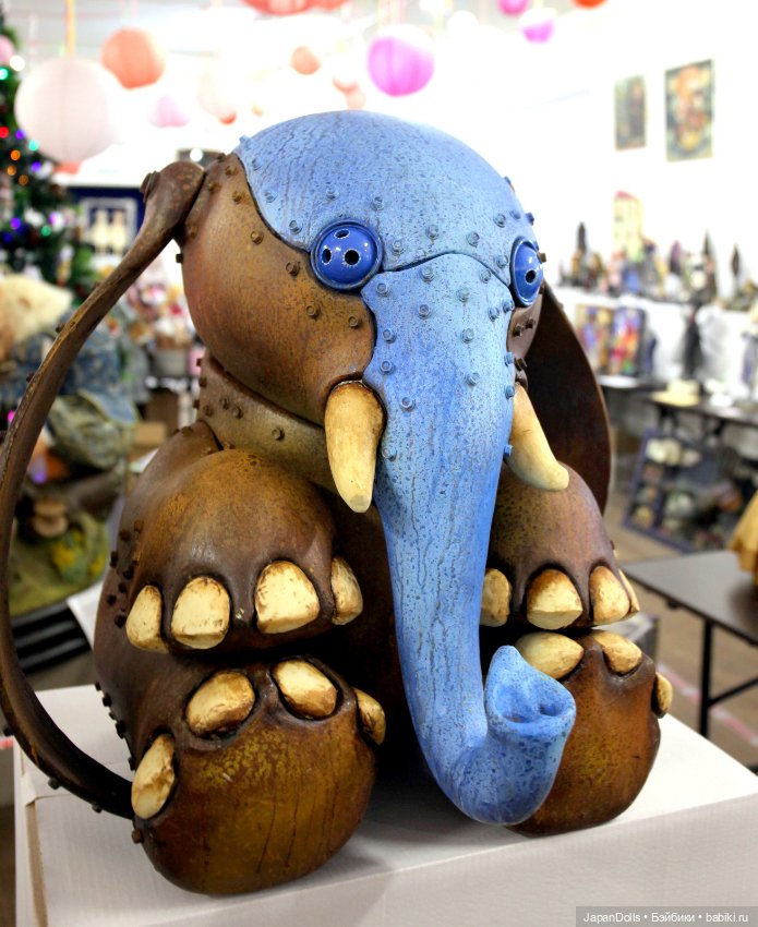 "Слоник" на выставке "Куклы с характером. Перезагрузка" (фото 2)