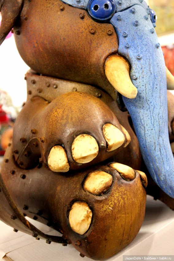 "Слоник" на выставке "Куклы с характером. Перезагрузка" (фото 4)