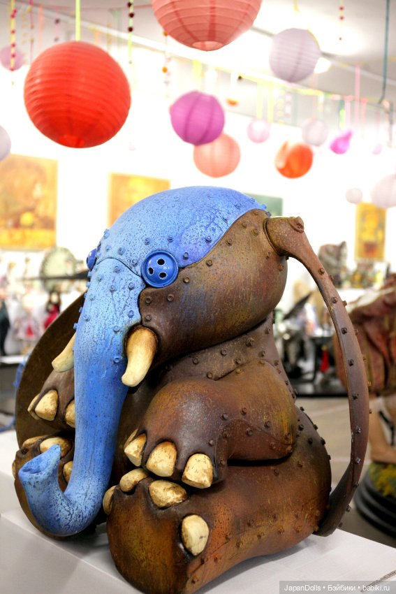 "Слоник" на выставке "Куклы с характером. Перезагрузка" (фото 6)