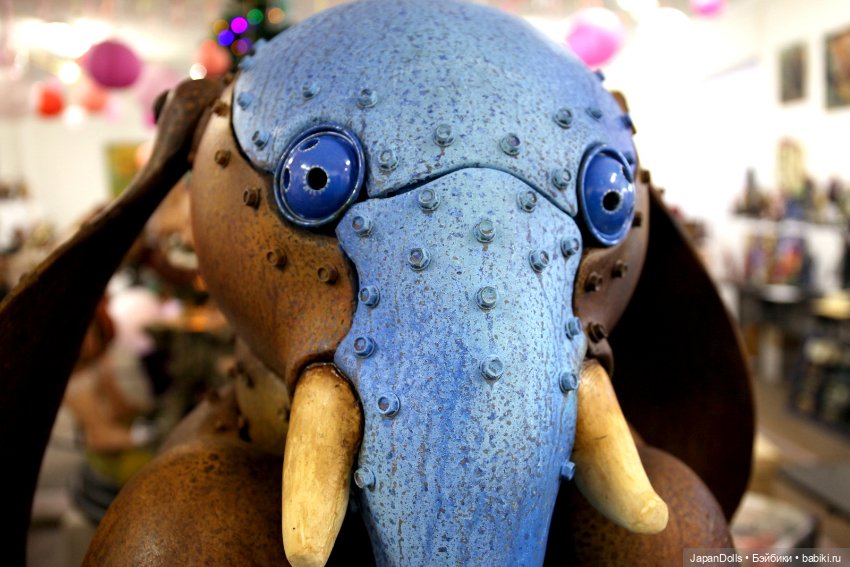 "Слоник" на выставке "Куклы с характером. Перезагрузка" (фото 3)