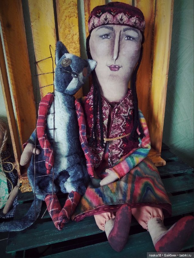Подборка моих работ 2023 — Авторские текстильные куклы: Вальдорфские (фото 6)