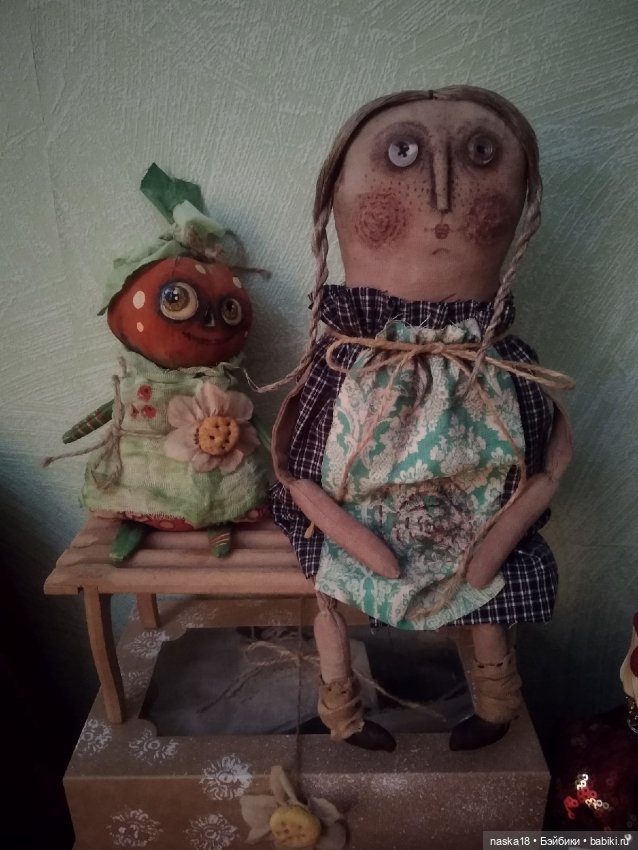 Подборка моих работ 2023 — Авторские текстильные куклы: Вальдорфские