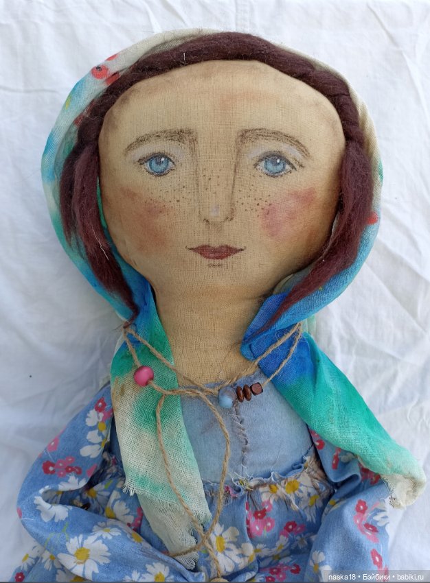 Подборка моих работ 2023 — Авторские текстильные куклы: Вальдорфские (фото 4)