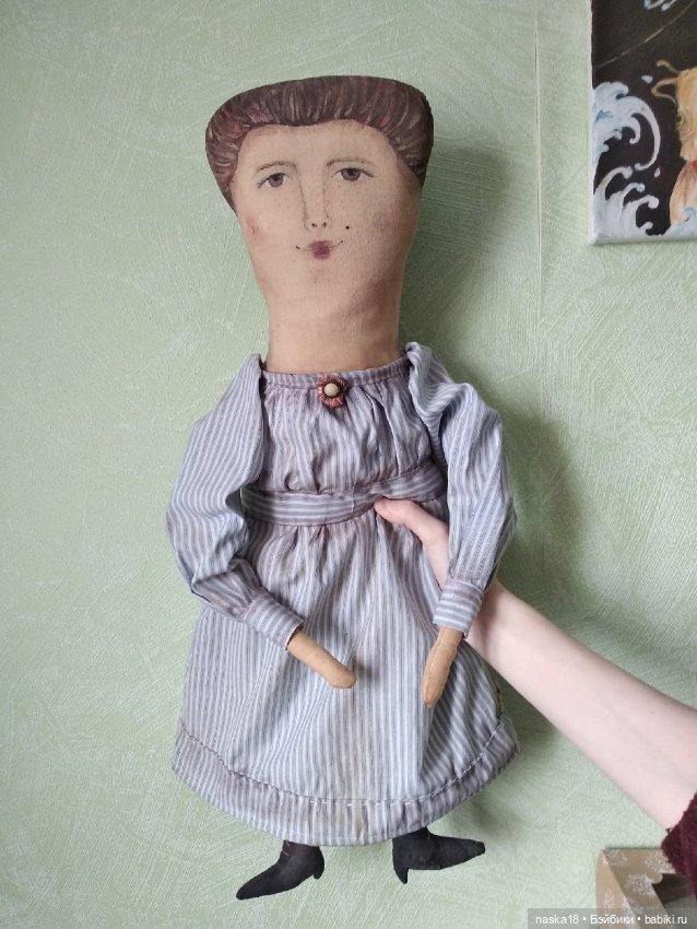 Подборка моих работ 2023 — Авторские текстильные куклы: Вальдорфские (фото 10)