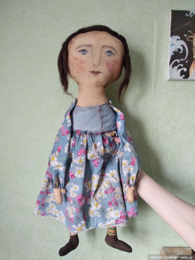 Подборка моих работ 2023 — Авторские текстильные куклы: Вальдорфские (фото 2)