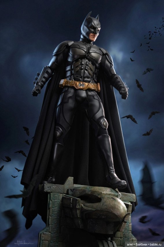 В Гонконге состоялся релиз фигурки Бэтмена от Hot Toys по трилогии Нолана (фото 3)