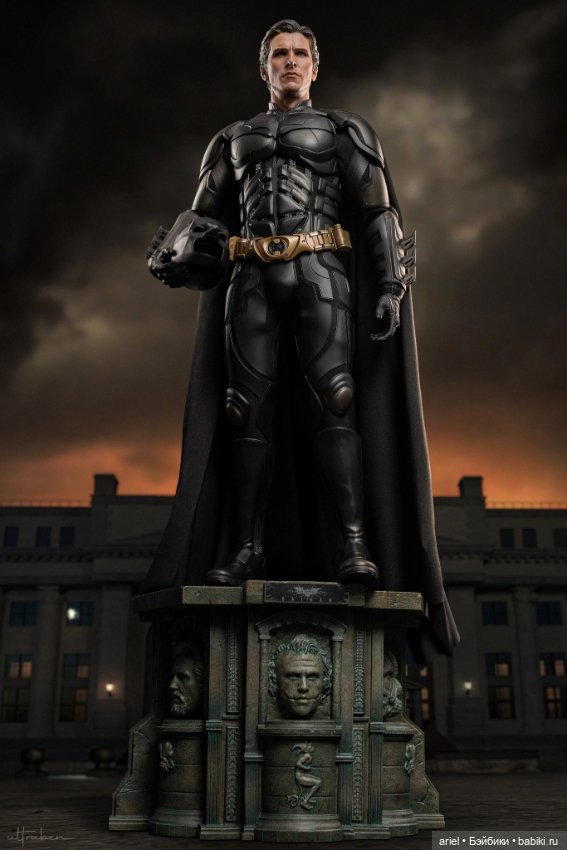 В Гонконге состоялся релиз фигурки Бэтмена от Hot Toys по трилогии Нолана (фото 4)