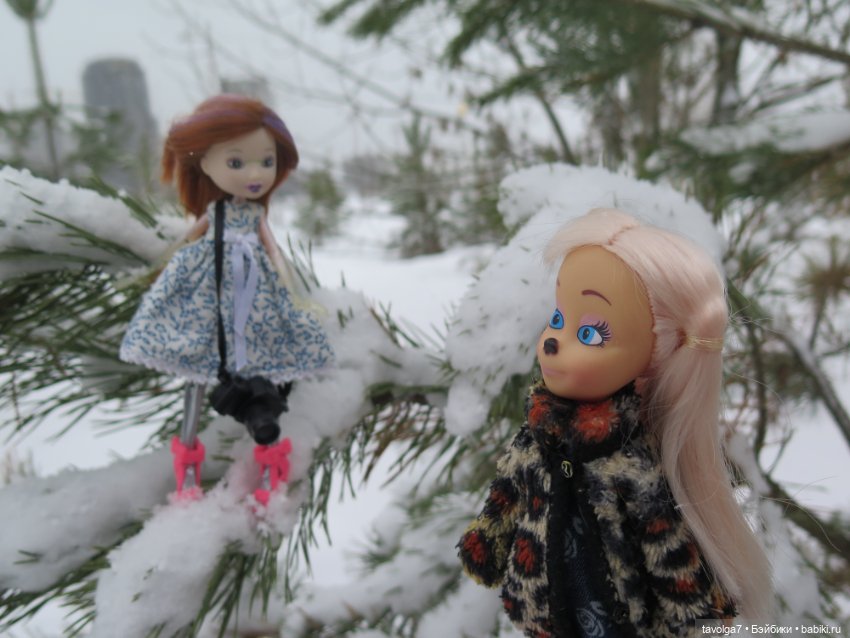 Март в Москве. "Песцы прилетели"