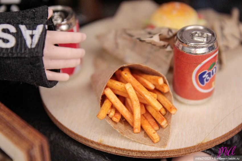 Дневной пятничный доЖор — Кукольная миниатюра своими руками: еда (фото 7)