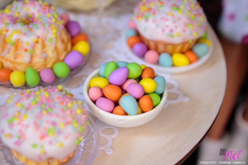 Пасхальные приготовления — Кукольная миниатюра своими руками: еда