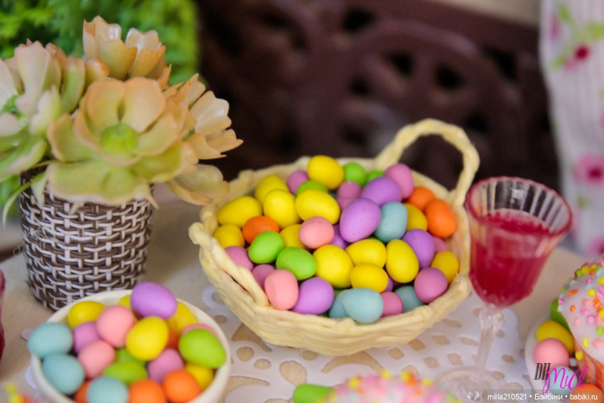 Пасхальные приготовления — Кукольная миниатюра своими руками: еда (фото 9)