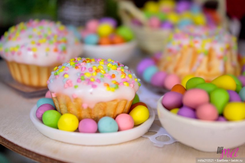 Пасхальные приготовления — Кукольная миниатюра своими руками: еда (фото 7)