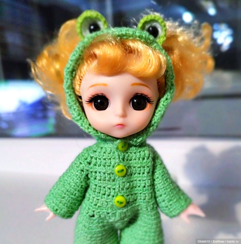 Маленький зелёный лягушонок