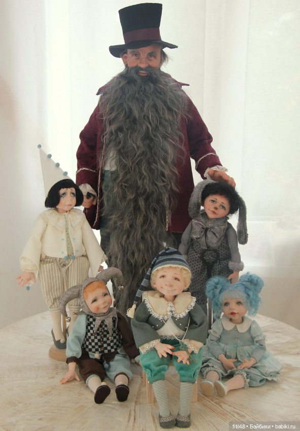 Кукольные человечки Алисы Мильденберг