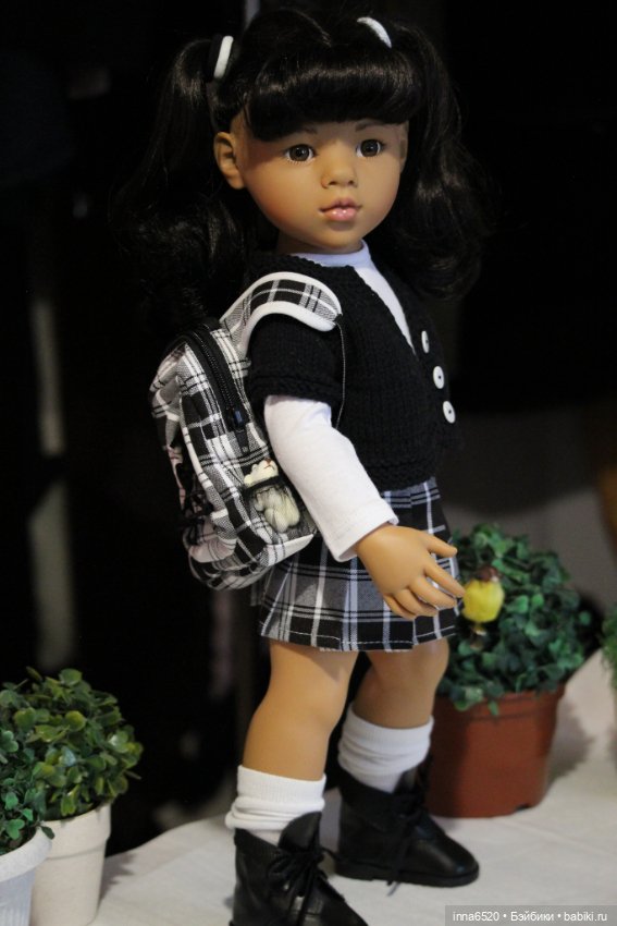 Прилежные девчушки. Наряды для кукол Готц