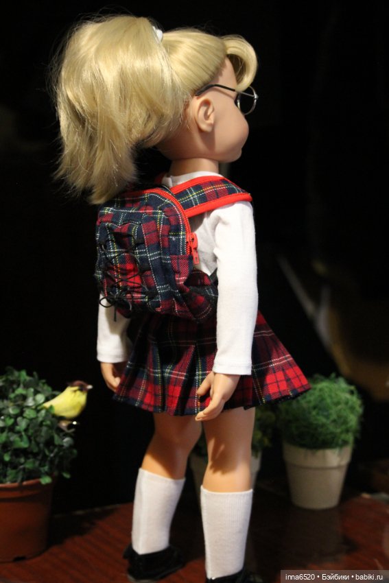 Прилежные девчушки. Наряды для кукол Готц (фото 3)