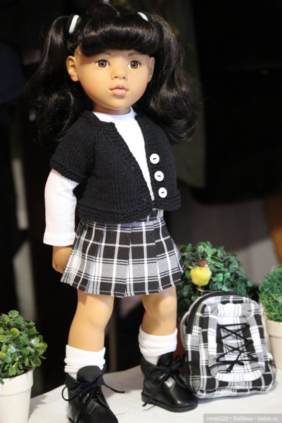 Прилежные девчушки. Наряды для кукол Готц