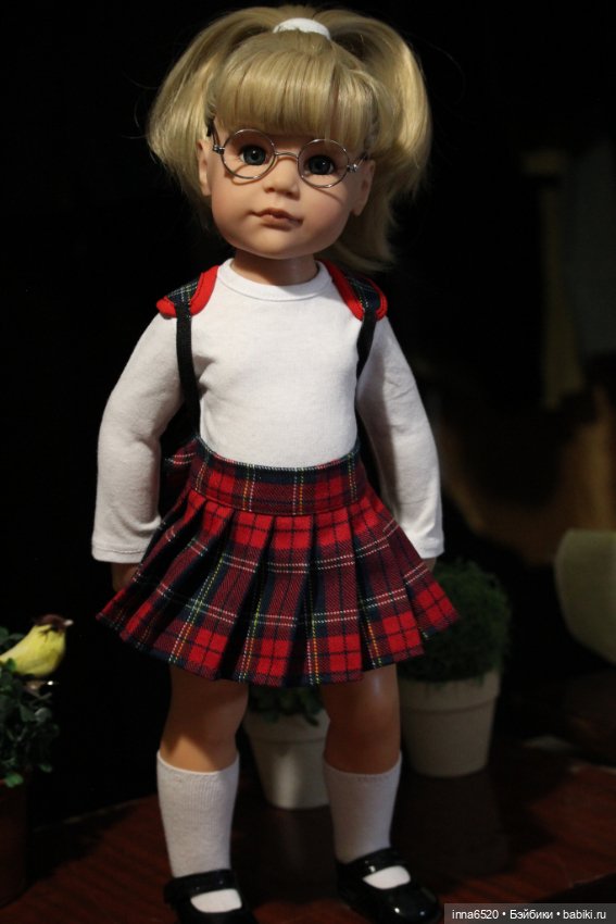 Прилежные девчушки. Наряды для кукол Готц (фото 2)