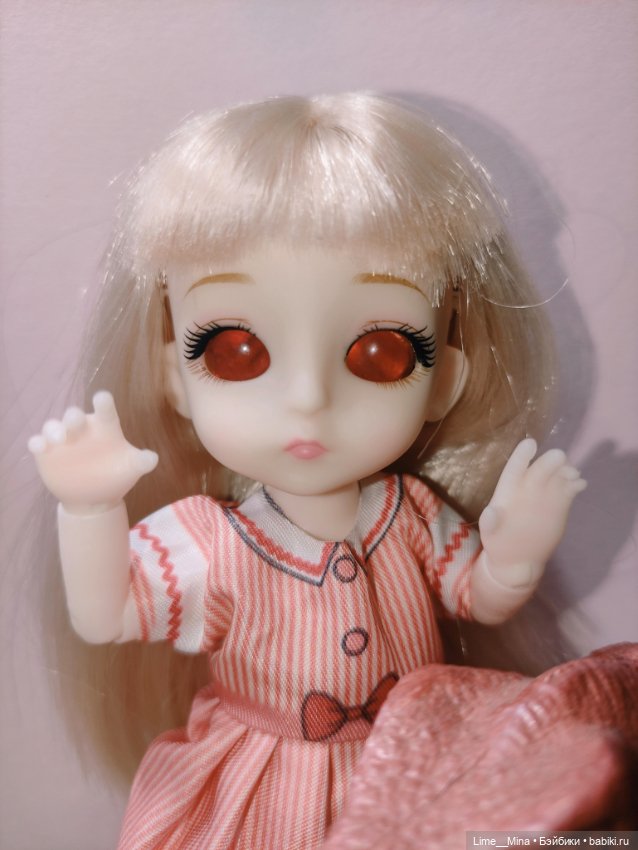 Бюджетная замена глаз китайской куколке (фото 4)