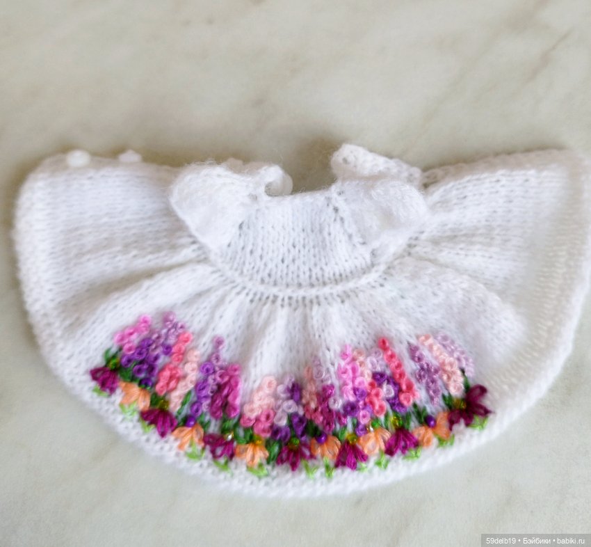 Весенний комплектик "Кошечка" для баболечки ростом15 см см