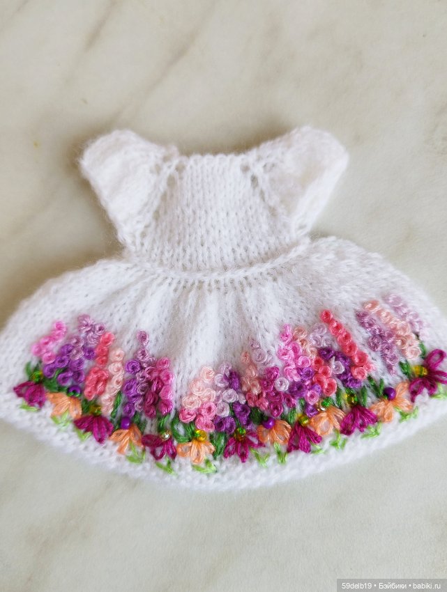 Весенний комплектик "Кошечка" для баболечки ростом15 см см (фото 3)