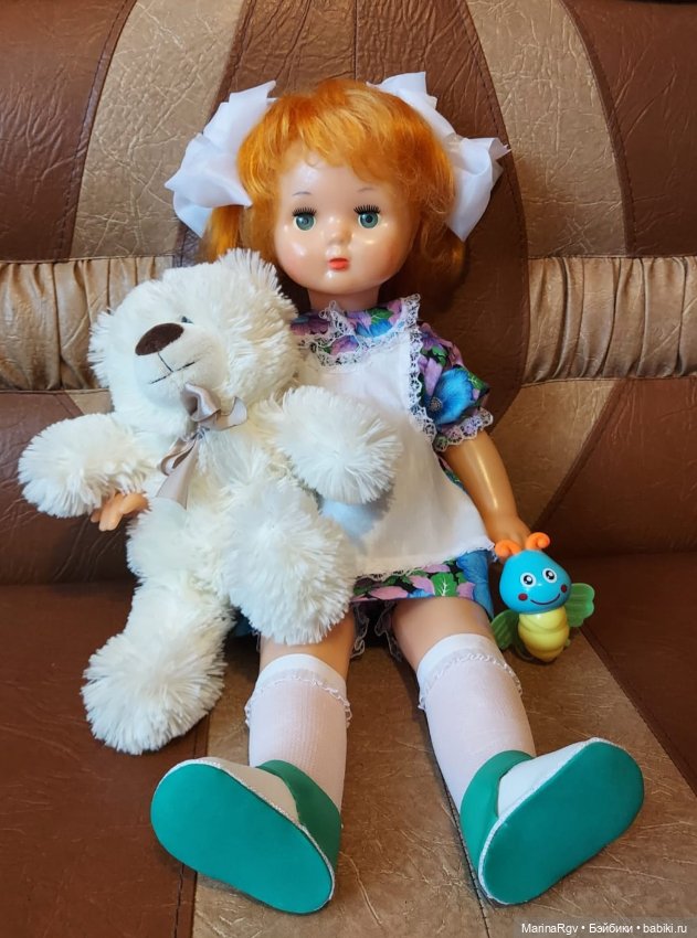 Рыжее солнышко с характером Лена московской фабрики "8 марта" (фото 5)