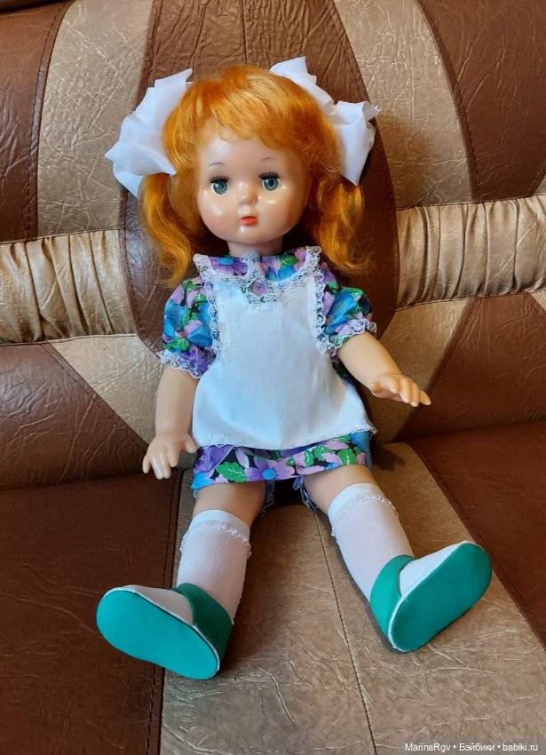 Рыжее солнышко с характером Лена московской фабрики "8 марта" (фото 3)