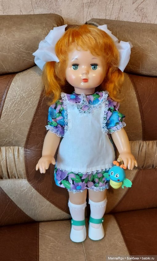 Рыжее солнышко с характером Лена московской фабрики "8 марта" (фото 6)