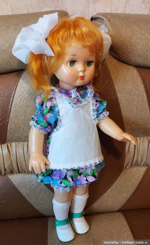 Рыжее солнышко с характером Лена московской фабрики "8 марта" (фото 2)