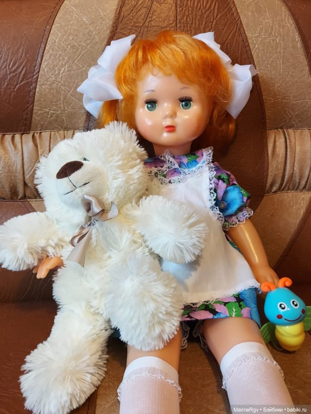 Рыжее солнышко с характером Лена московской фабрики "8 марта" (фото 8)