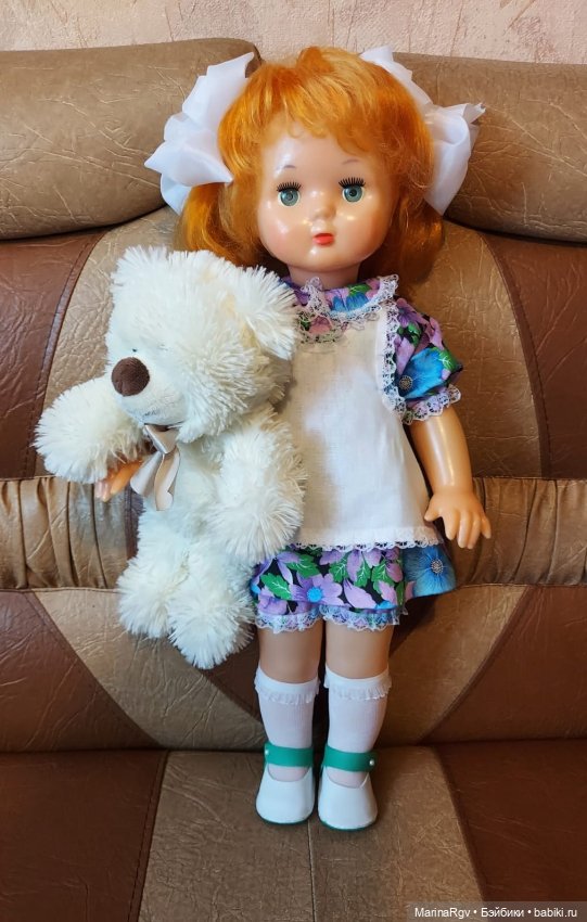 Рыжее солнышко с характером Лена московской фабрики "8 марта" (фото 4)