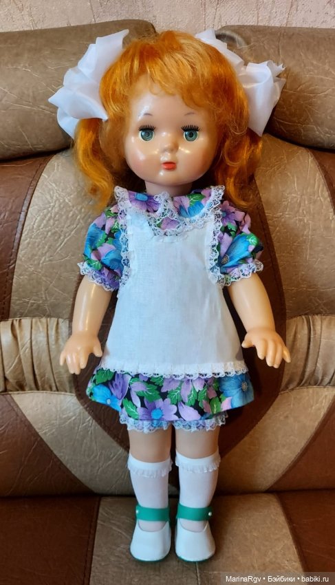 Рыжее солнышко с характером Лена московской фабрики "8 марта" (фото 9)