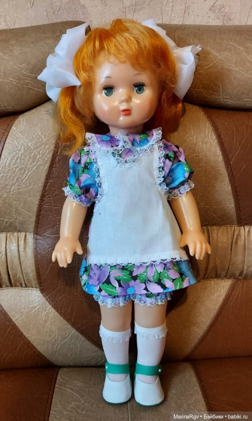 Рыжее солнышко с характером Лена московской фабрики "8 марта"