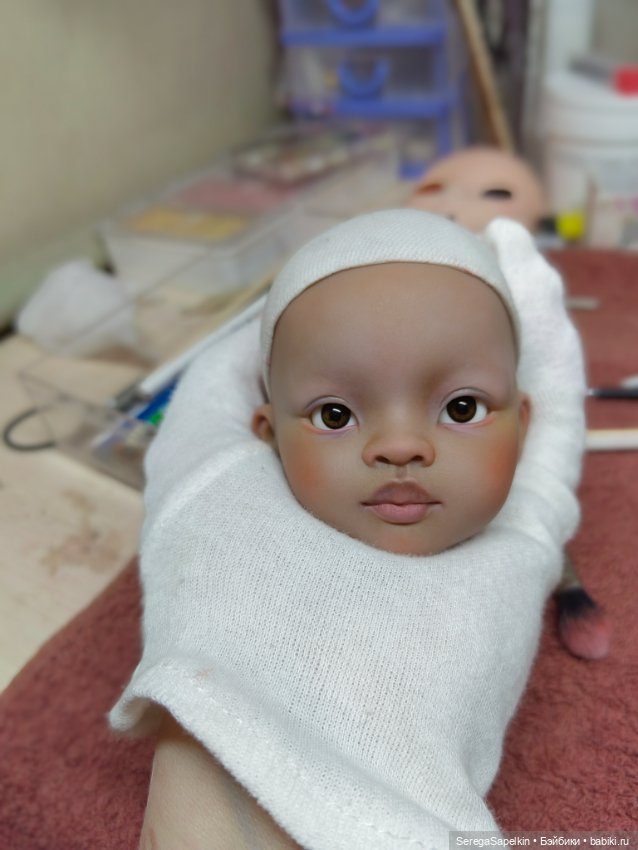 Paola Reina ooak , темнокожая девочка (фото 2)