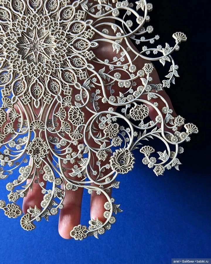 Невероятный бумажные аппликации от Джулии Иббини (Julia Ibbini) (фото 2)