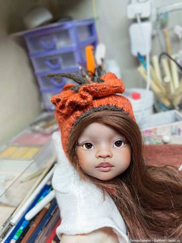 Paola Reina ooak , темнокожая девочка (фото 4)