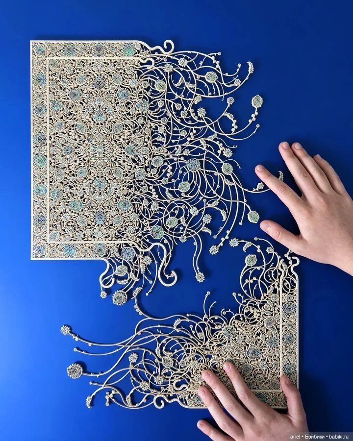 Невероятный бумажные аппликации от Джулии Иббини (Julia Ibbini) (фото 6)