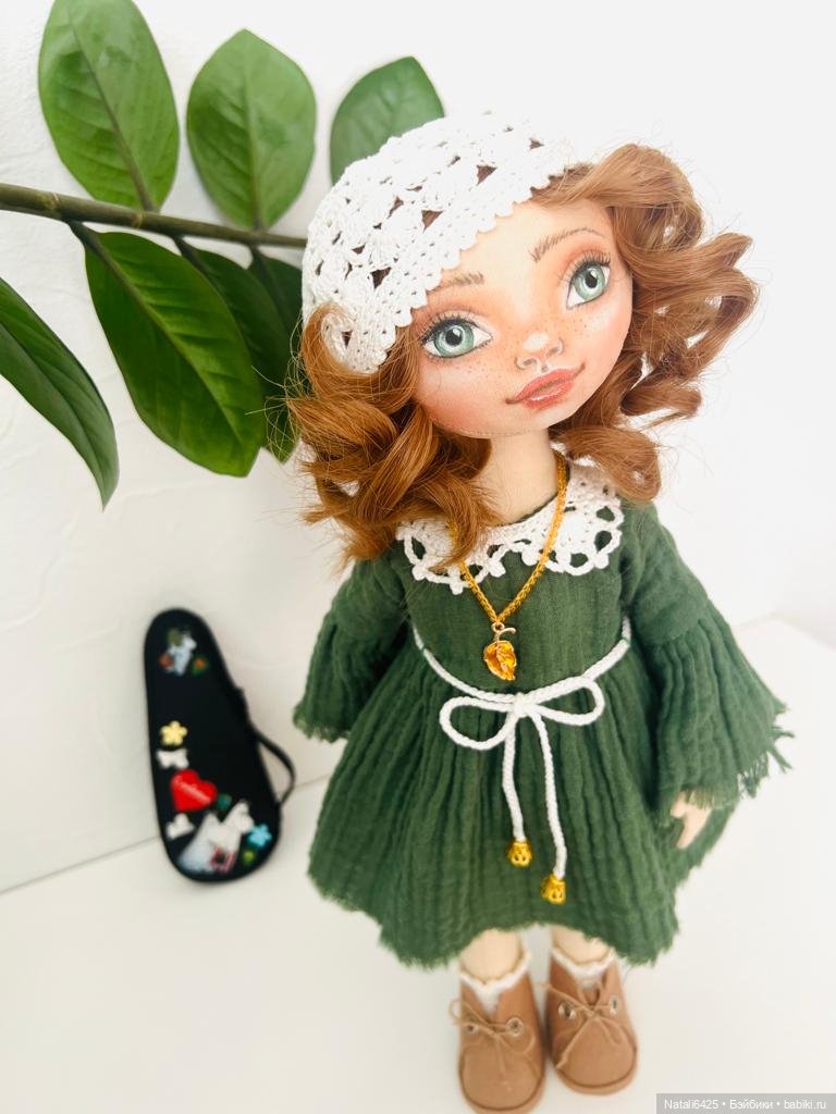 Куколка со скрипкой — Авторские шарнирные куклы своими руками: лепка (фото 9)