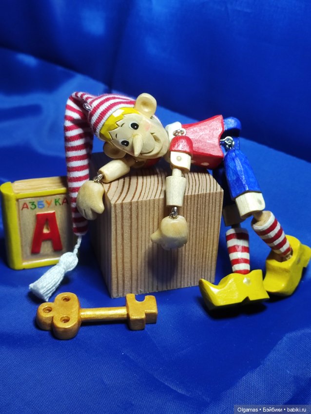 Буратино😊 — Авторские куклы из дерева (фото 5)