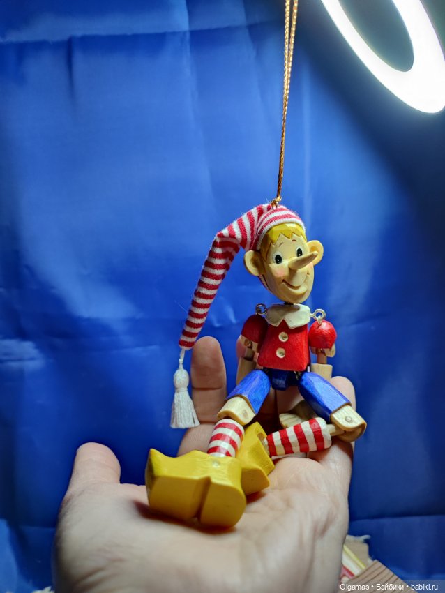 Буратино😊 — Авторские куклы из дерева (фото 3)