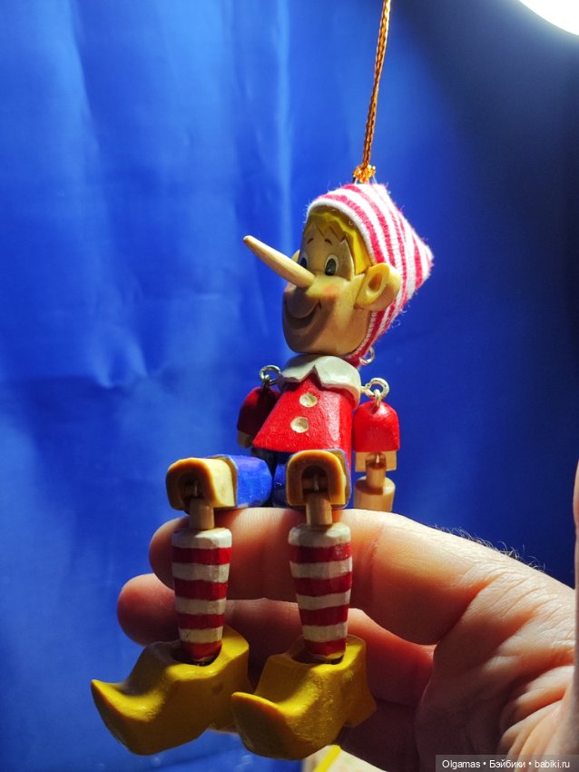 Буратино😊 — Авторские куклы из дерева (фото 8)