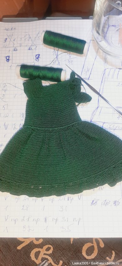 Вот такое платье готовится