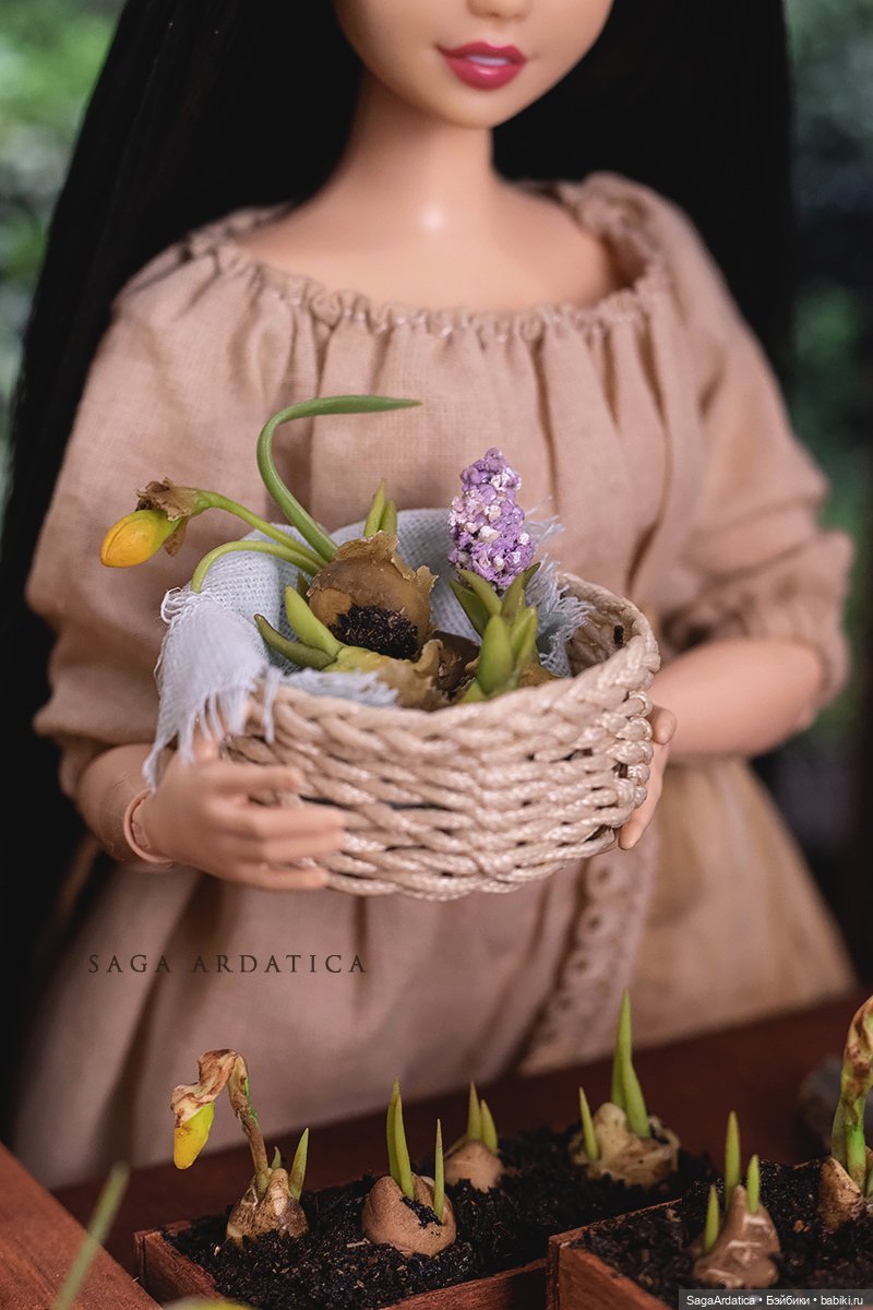 Весенняя рассада - миниатюра для кукол 1/6 (фото 5)
