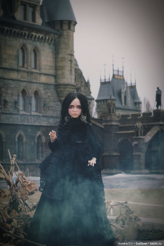 В краю летучих мышей — Авторские шарнирные куклы своими руками: лепка (фото 6)